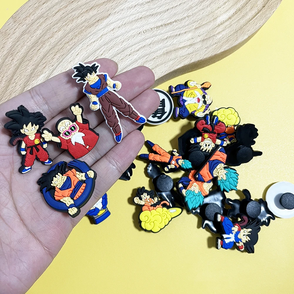 22pcs Dragon Ball Series Shoe Charms for DIY Shoe Decorations Shoe Accessories for Crocs Clog Sandal Decorate Buckle Unisex Gift image 6