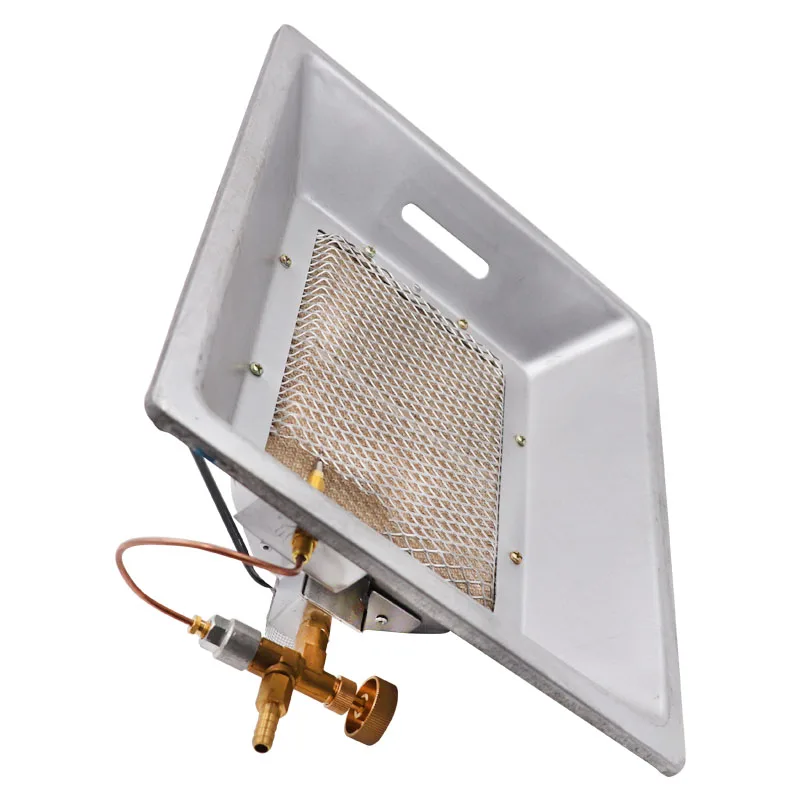 Poultry House Heater, Manual Ignition, Gas Infrared Brooder, Chicken Hen Heating System, Baby Chick Warmer, 1200W