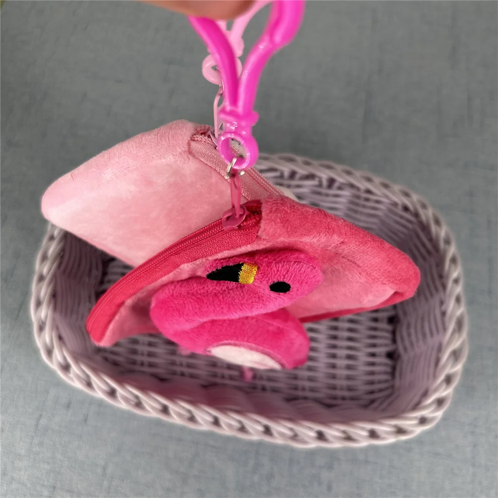 2Colors , 12CM Animal Coin Bag , Plush Coin Purse , Small Coin Wallet Pouch