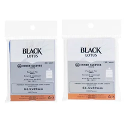 200PCS/Lot Acid Free Transparent Perfect Fit Cards Sleeves Perfect Size Sleeve Better Than for MGT/PKM/STAR REALMS 64.5x89mm