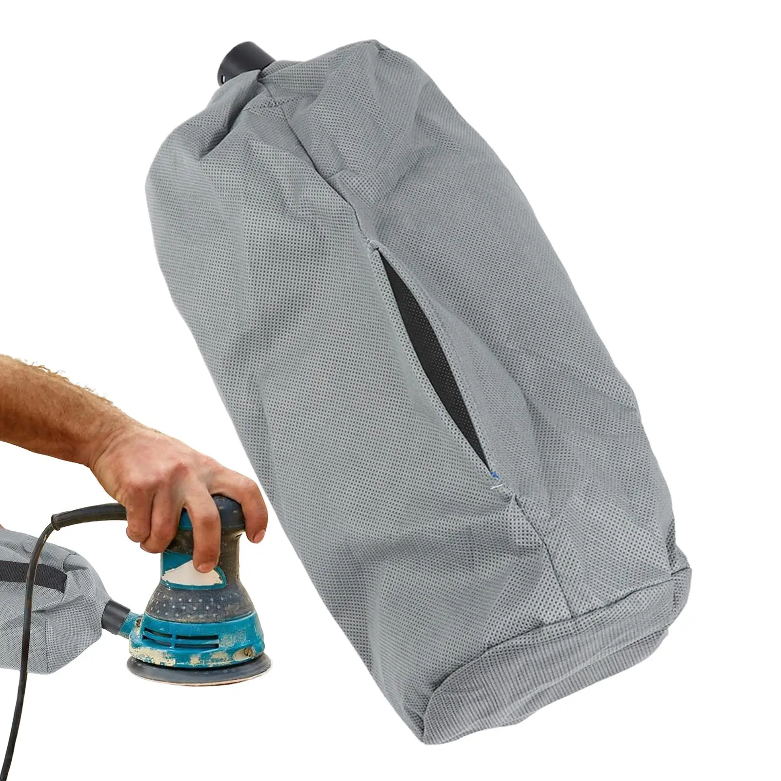 Miter Saw Dust Bag Replacement Part Drywall Sander Dust Collection Bag for Home Renovation Construction Site Workshop Project