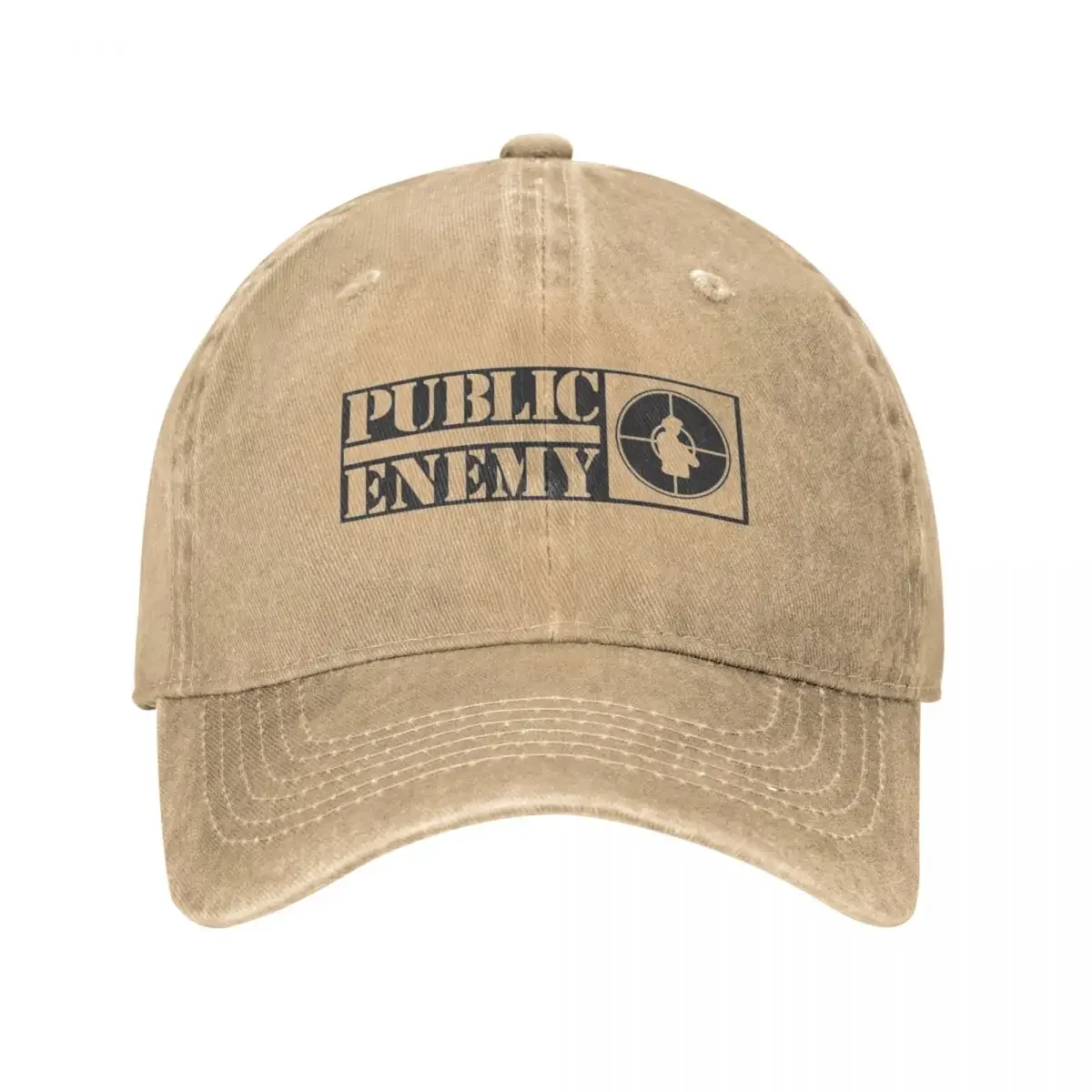 Public Enemy Denim Baseball Cap Rock Band Outdoor Sport Trucker Hat Fashion Female Fashion Casual Baseball Caps