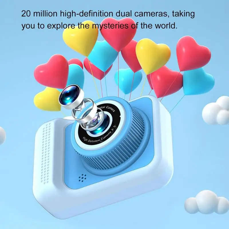 Kids Camera 20MP HD Portable Toddler Camera Multifunctional Toddler Camera With Eye Protection Screen Children's Camera For