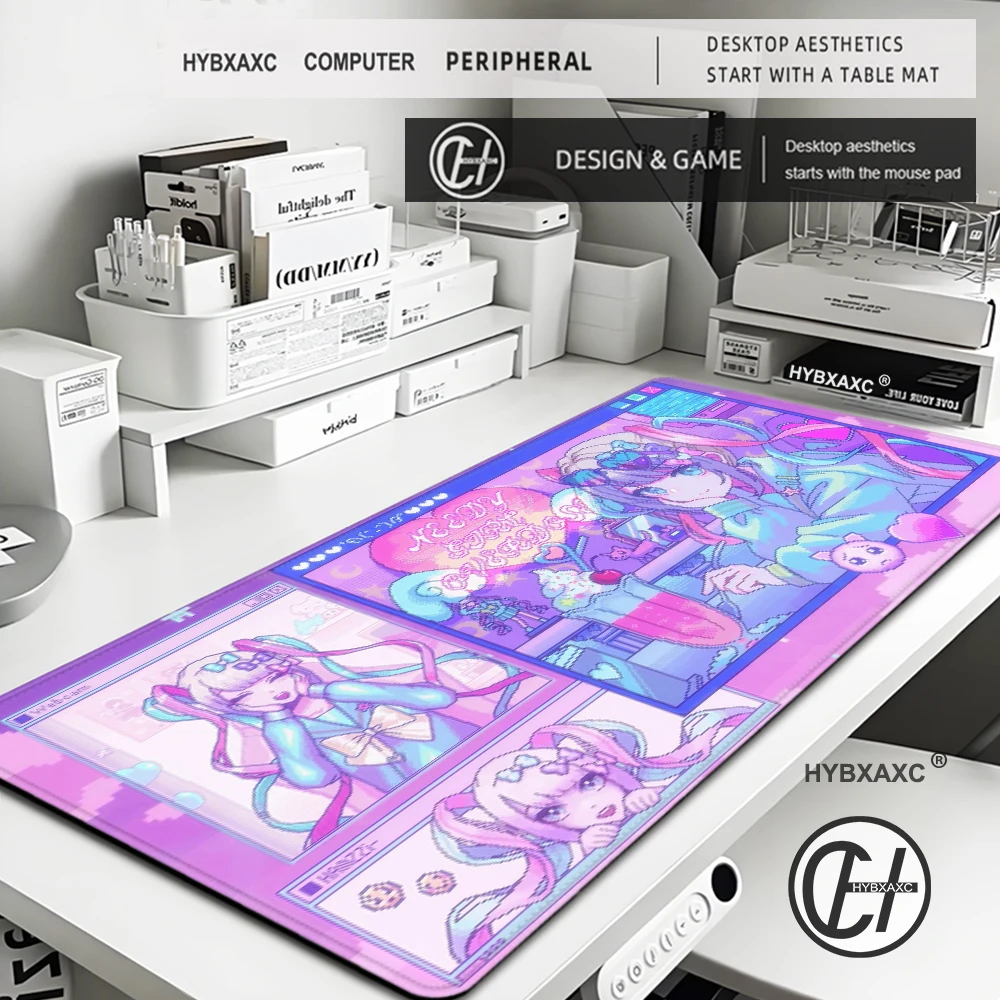 محتاجة غاسل الزائد Ame OMGkawaiiAngel KAngel المحتاجة فتاة جرعة زائدة لوحة ماوس الألعاب XXL لوحة المفاتيح السجاد سطح المكتب حصيرة