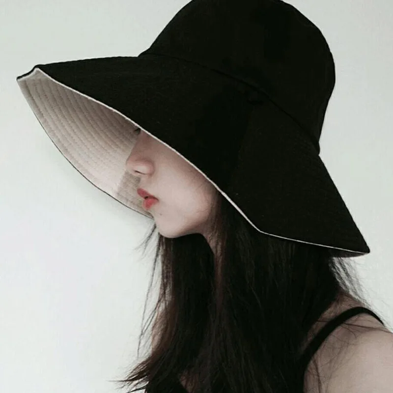 Cover Your Face, Korean Version, Sunscreen, Ultraviolet Rays, Sunshade, Along The Tide,  Bucket Hat Women