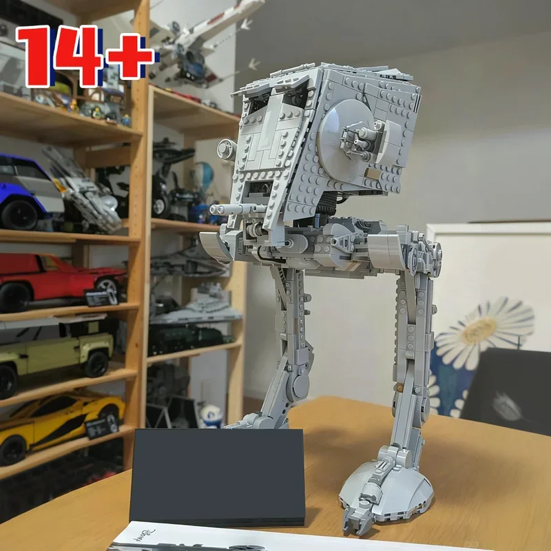

1513pcs UCS AT-ST FIT Walker Building Bricks Movie series robot Compatible Home Decoration Model Toy Adults Gift
