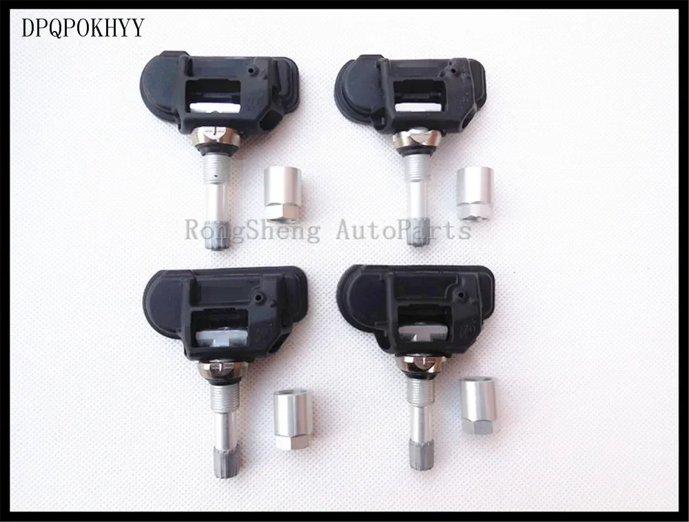 

DPQPOKHYY 4PCS Tire Pressure Sensor TPMS Sensor For Mercedes 0009050030 A0009050030 670002790 433MHZ