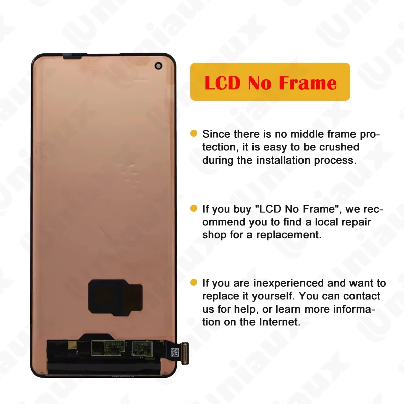 6.55'' AMOLED Original For OPPO Find X5 PFFM10 CPH2307 LCD Touch Screen Digitizer For Find X5 PFFM10 LCD