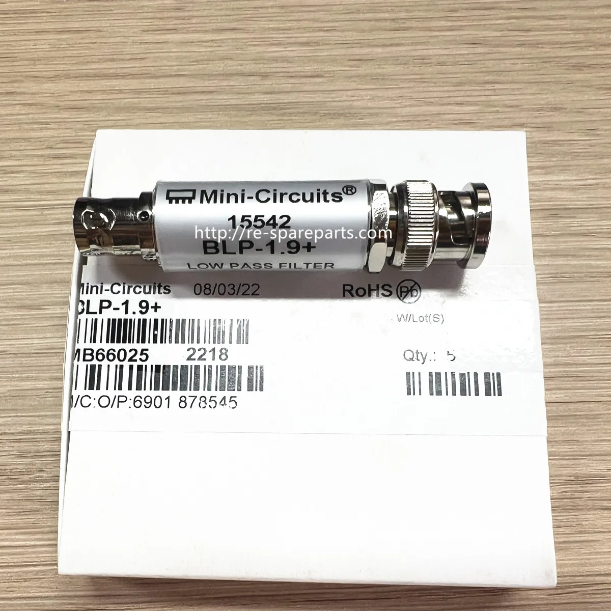 

[BELLA] Mini-Circuits BLP-1.9+ DCto1.9MHZ 50 RF low-pass filter BNC