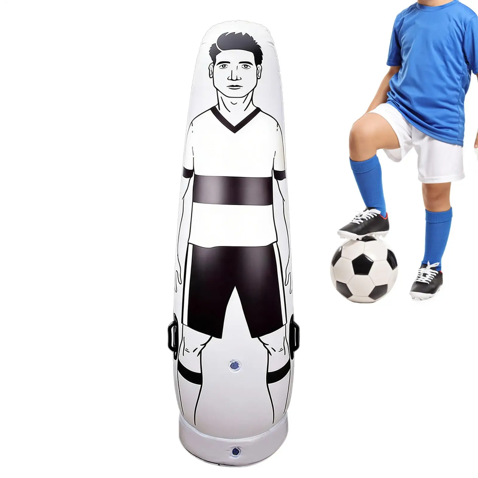 

Soccer Training Defender Heavy Duty PVC High Protection Agility Practice Training Equipment Soccer Kick Defender For Adults