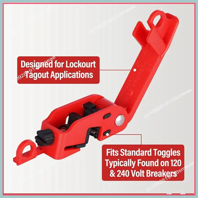 

N94R Circuit Breaker Lockout, Lockout Tagout Breaker Lock For Standard Single And Double Toggles, Pack Of 12 Easy Install Easy T