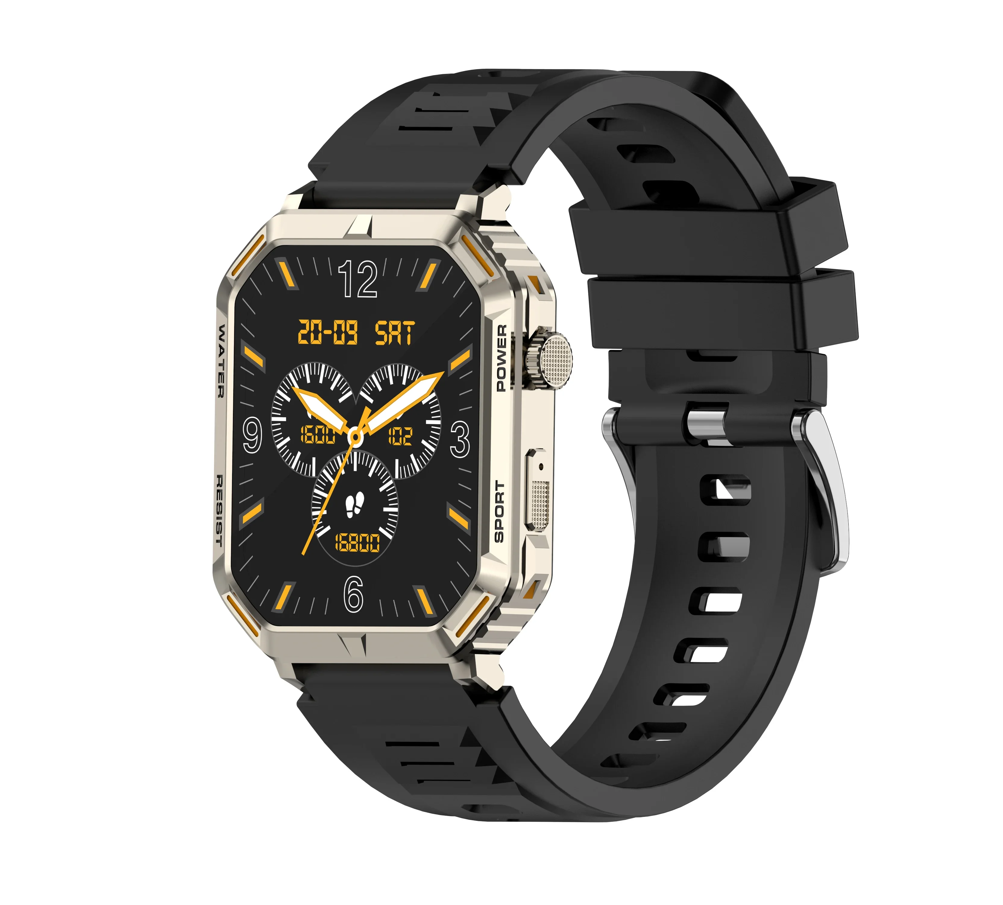 

G106 New Smart Watch for Men & Women - 1.96inch HD Large Screen, Bluetooth Call, AI Voice, Sports Fitness & Health Monitoring