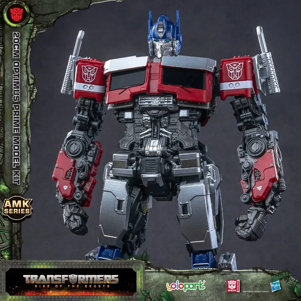 

In Stock Yolopark 20cm Optimus Prime Genuine Transformation Toys Anime Action Figure Model Toys Doll Collection Ornaments Gifts