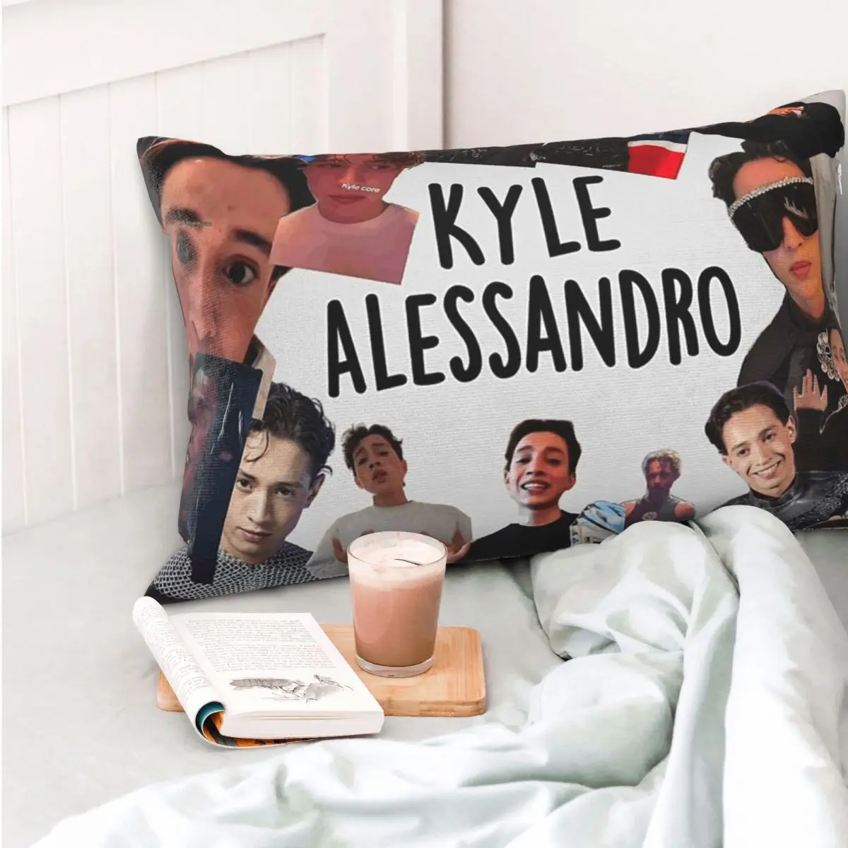 Kyle Alessandro прямоугольная наволочка наволочка Декор спальня кровать домашний комфорт пледы подушка
