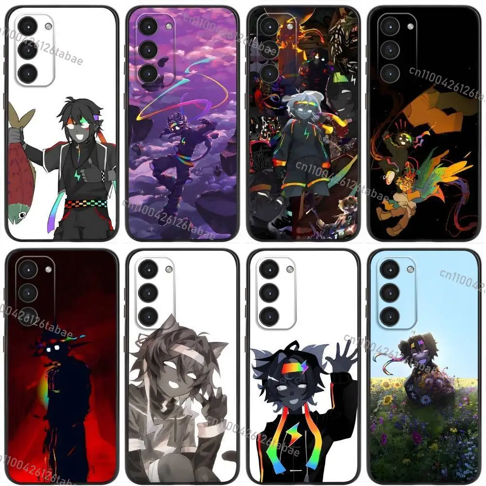 S-Spokeishere S-Spoke Phone Case For Samsung Galaxy A20,21s,22,31,32,52,53,72,73,80,91 Soft Liquid Silicone Black Cover