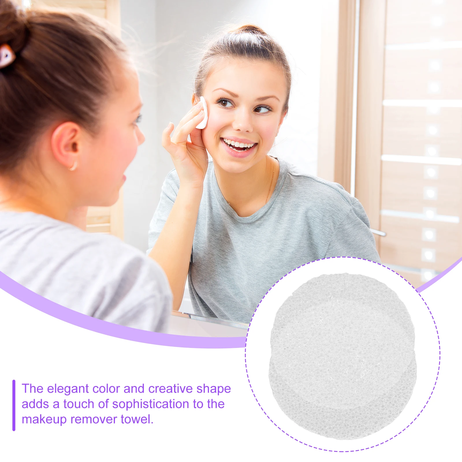 

Cleansing Cotton Makeup Removing Cloth Facial Towel Eye Remover Pads Face Cloths for Make-up Towels
