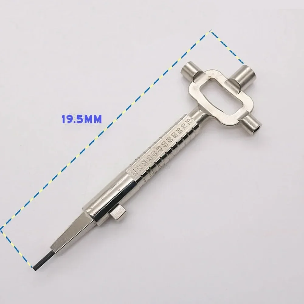 Multi Purpose Cylinder Gauge Cam Turner Spindle Turner Locksmith Auto Car Repair Tool Sliver Locksmith Tool Droshipping