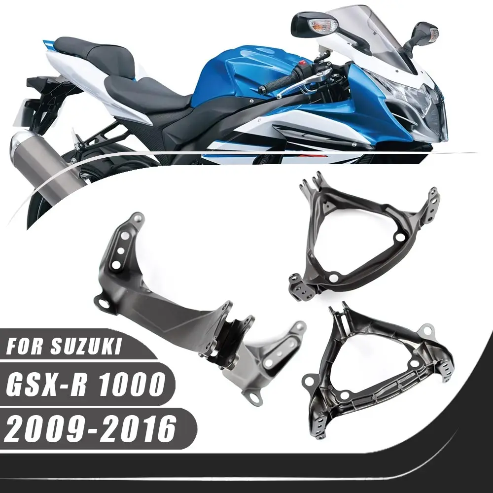 

Motorcycle Front Headlight Bracket Headlights Upper Fairing Stay Bracket For 2009-2016 Suzuki GSX-R 1000 GSXR1000 2015 2014 2013