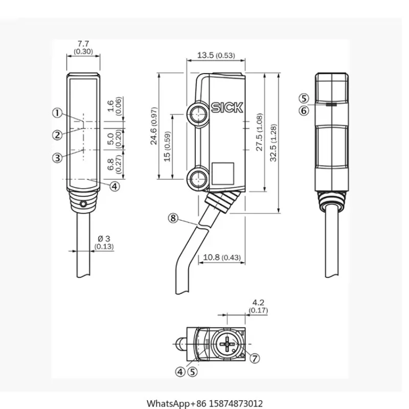

SICK 1066113(Original Sensors and Accessories) WTB2S-2N1151