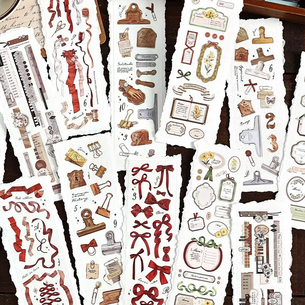 1 ピース/1 ロット装飾粘着テープかわいい文房具ステッカー日記プランナー装飾携帯ステッカースクラップブッキング DIY