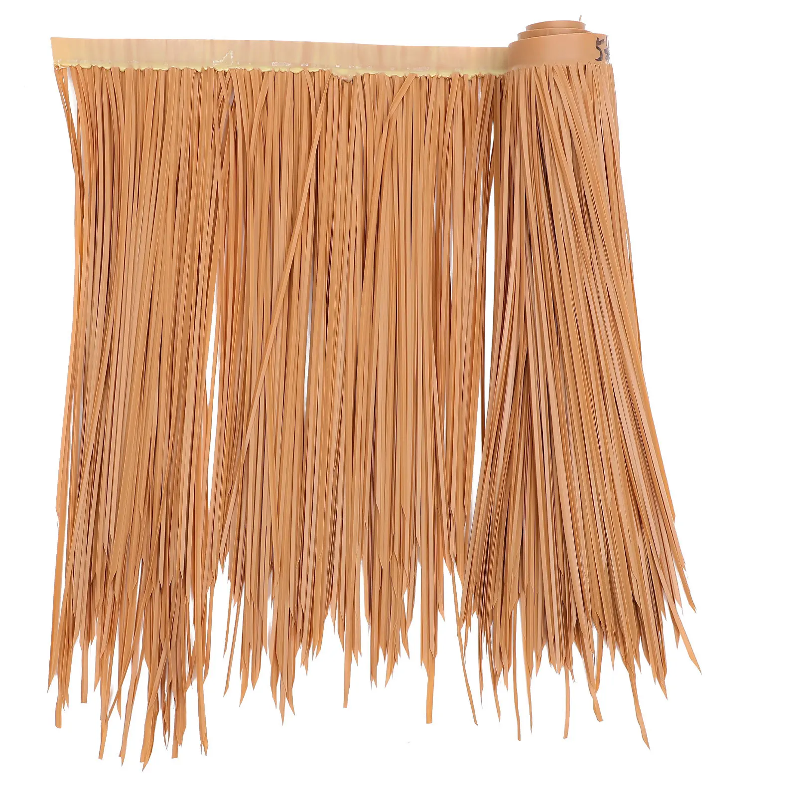 내화성 인조 짚 지붕 내구성 플라스틱 소재 자연색 장식용 정원 초가지붕 허수아비 의상용