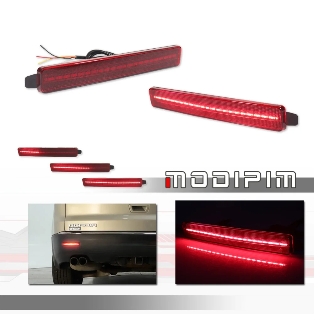 

Отражатель заднего бампера, задние/тормозные светодиодные фонари, задние противотуманные фары и указатель поворота для Cadillac SRX для Chevrolet Traverse для GMC Acadia