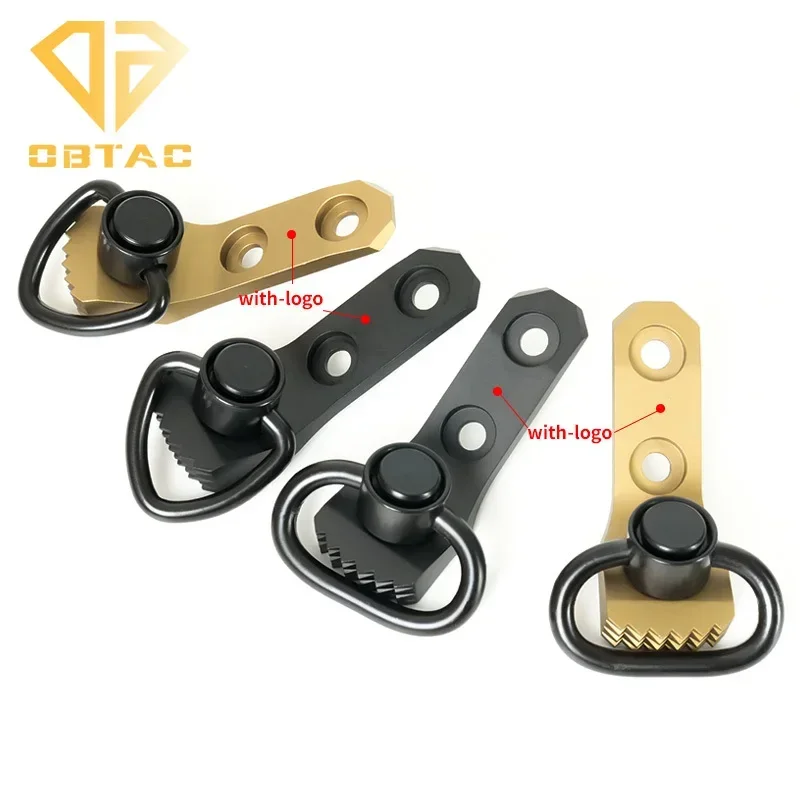 High Quality QD Strap Buckle Aluminium Alloy Material Quick Release Hunting Airsoft Swivel Mount For MLOK Weapon Sling Accessary