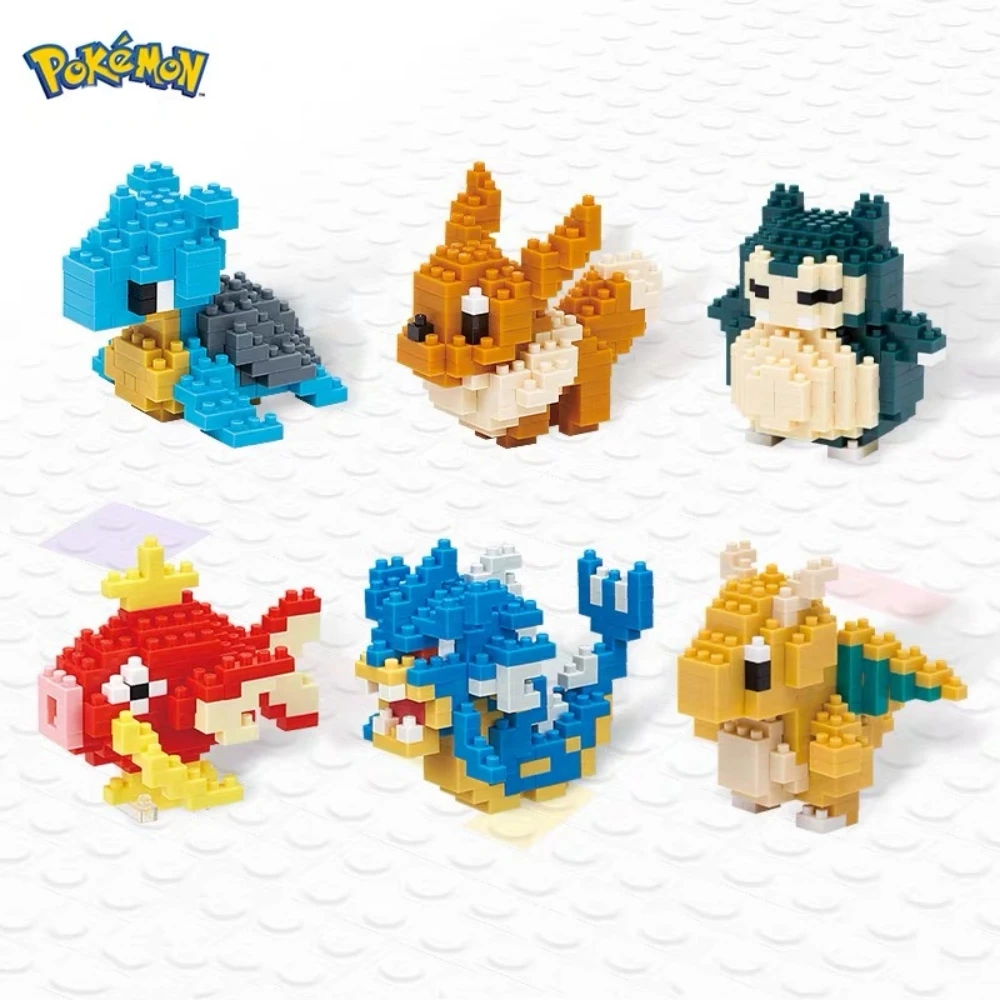 Pokemon Kleine Bausteine Pokemon Nanoblock Cartoon Pikachu Lernspiel Grafiken Pokemon Spielzeug für Kinder Geburtstag – Detail 4