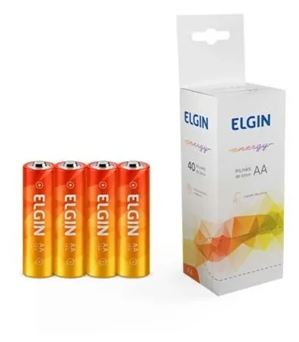 Elgin AA Cylindrical Zinc 1.5V-box with 40