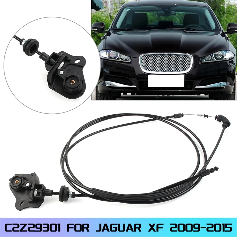 

Car Front Hood Release Cable C2Z29301 For Jaguar XF 2009-2015 Replacement Accessories