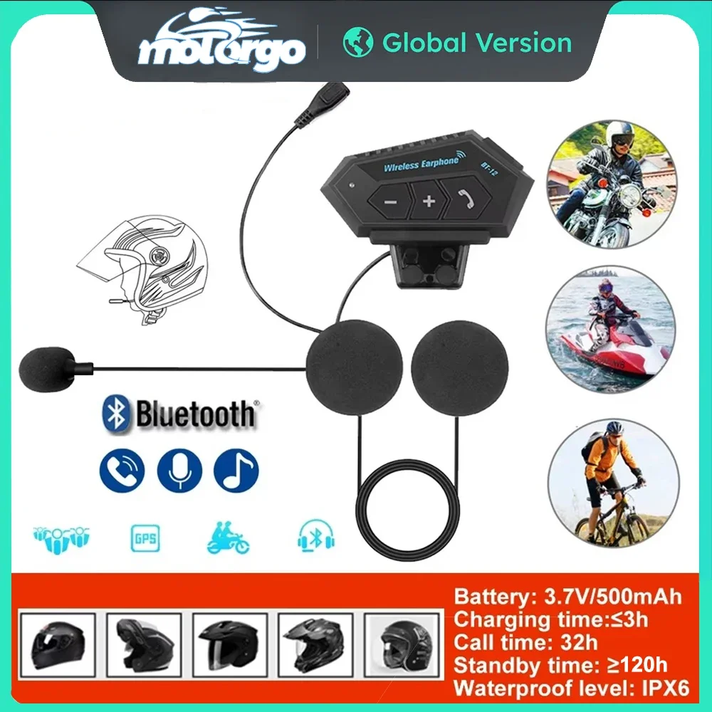 BT12 Bluetooth Moto… - image