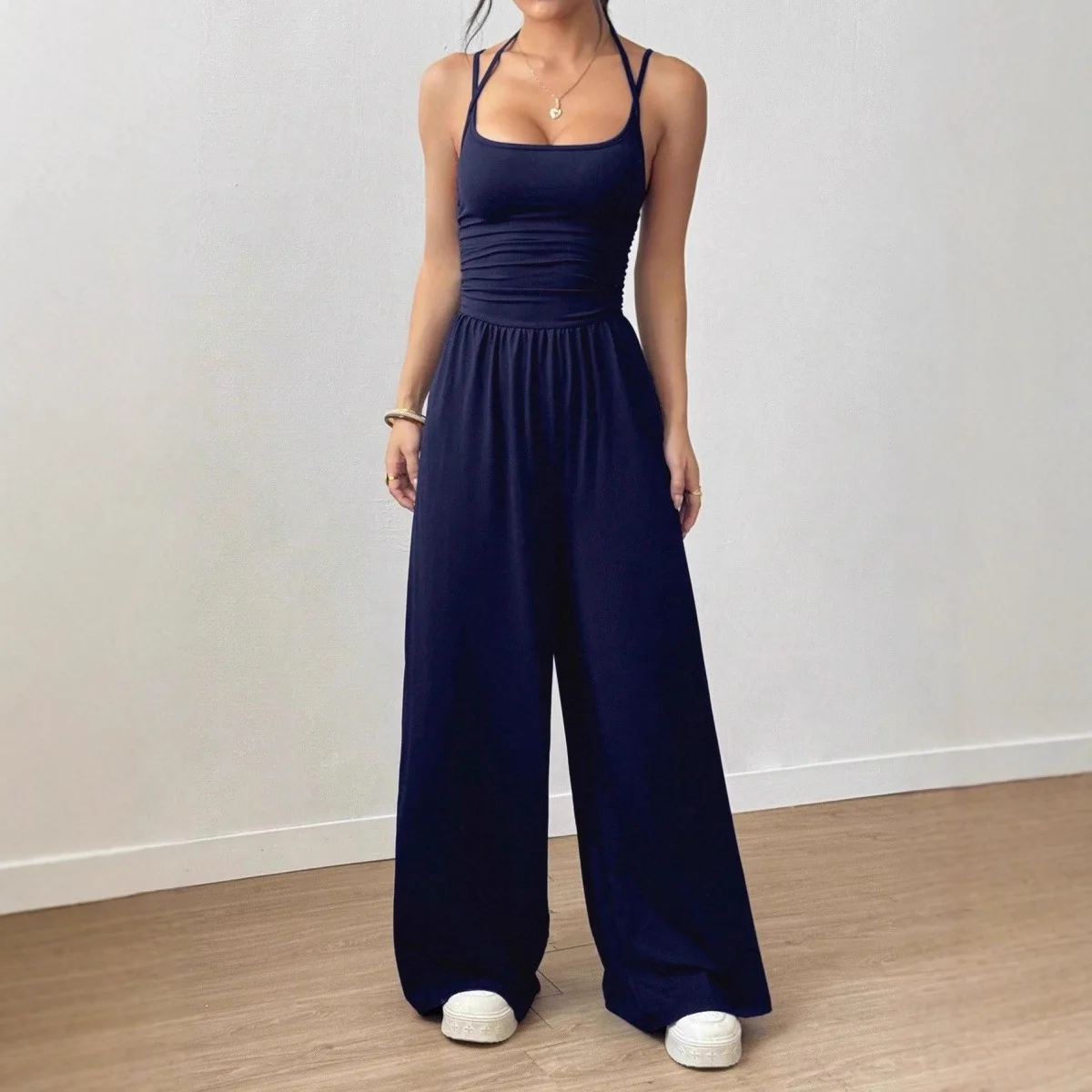 

Spring And Autumn New Jumpsuits Casual And Comfortable Travel And Vacation Wear
