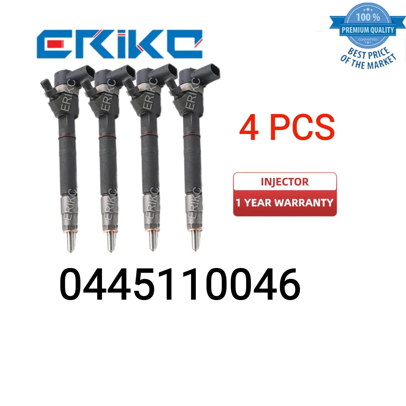 

4 PCS 0445110046 Original Fuel Injector 0 445 110 046 Diesel Injector 0445 110 046 Common Rail Injectors for Mercedes