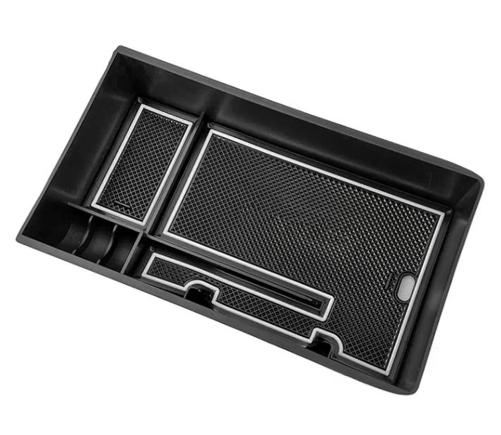 New For Toyota Harrier 80 Series 2020 2021 Car Central Armrest Storage Box Organizer Center Console Flocking Containers Holder