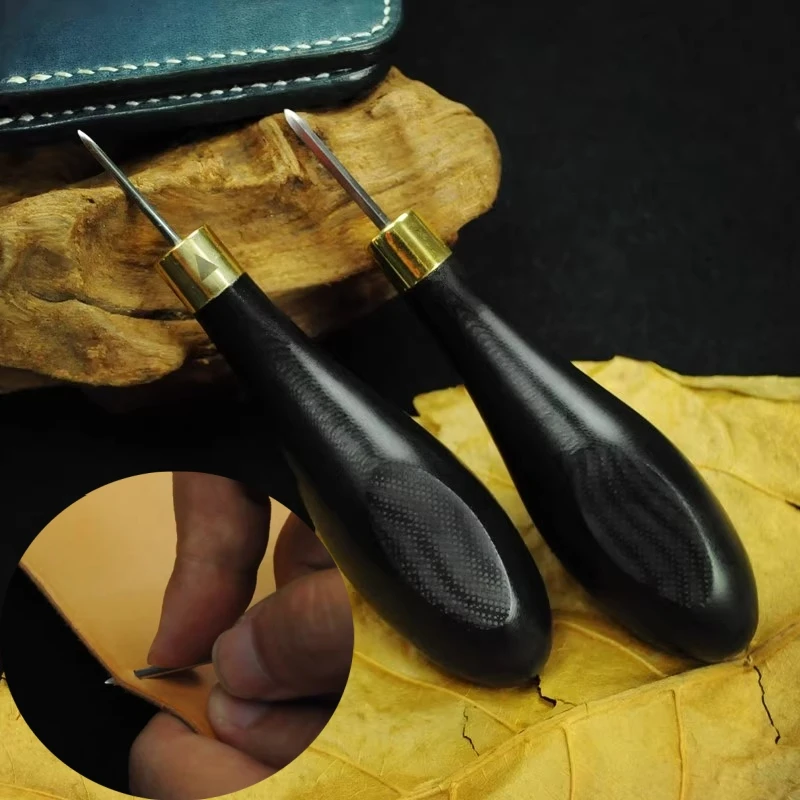 

Сменная головка, кожаное сверление отверстий, оливковое шило, сделай сам, кожаный ремесленный рюкзак/пояс, ручная строчка, инструмент для пробивания отверстий