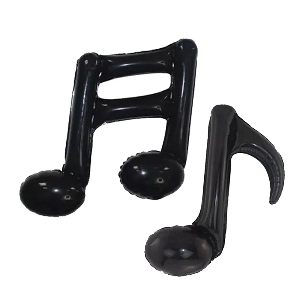 

6pcs/lot 14inch Black Music Note Foil Balloon Rock and Roll 80s 90s Theme Party Favor Adult 16th 18th Birthday Party Supplies