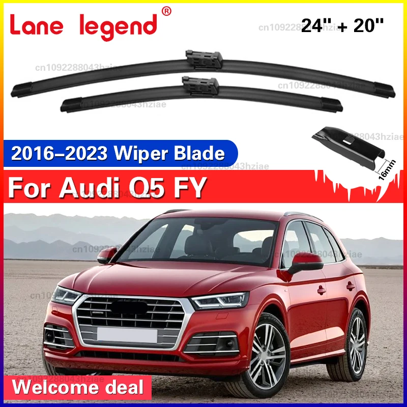 Für Audi Q5 SQ5 FY MK2 2016-2023 Front Wischer Klingen Windschutzscheibe Windschutz Pinsel 2018 2019 2021 2017 2020 2022 Zubehör