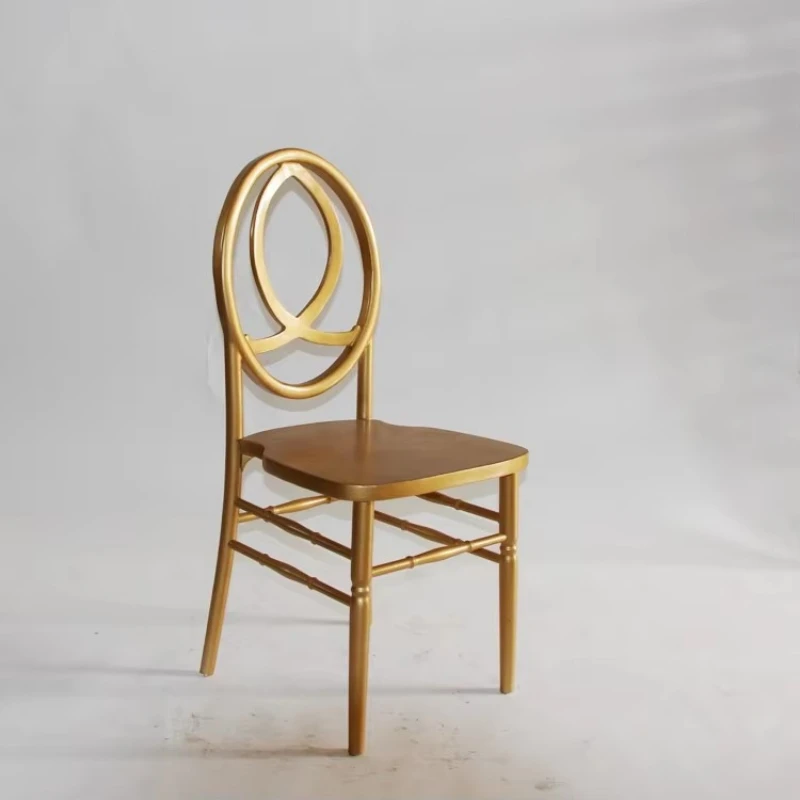 Hotel popular new design wooden phoenix wedding chair