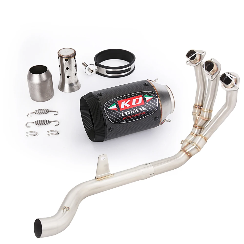 For Triumph Tiger 660 Sport 2022-2025 Motorcycle Full Exhaust System Header Pipe Escape Moto Muffler Tube Stainless Steel