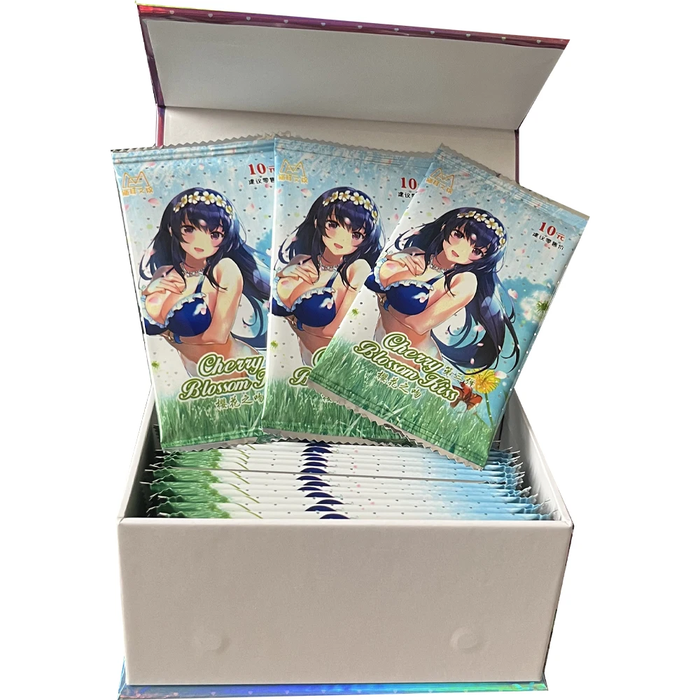 Latest Release Goddess Story Collection Card Girls Booster Party Box Sakura Kiss Card Anime Rare Board Toys Game Kids Card