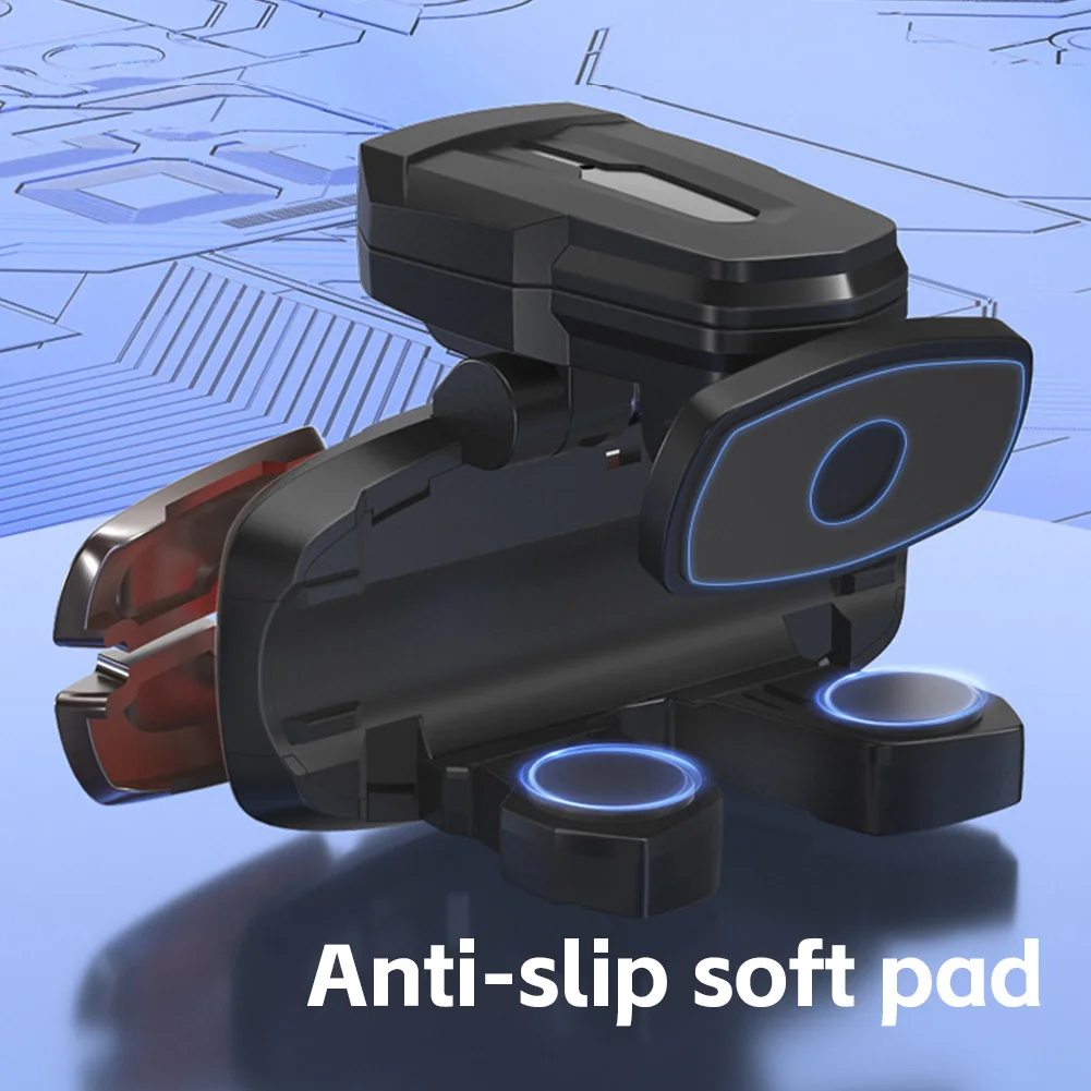 Gatillo de juego para teléfono móvil, 4/6 dedos, L1 R1, botones de disparo de objetivo de fuego, Joystick para IOS, Android, accesorios para juegos PUBG