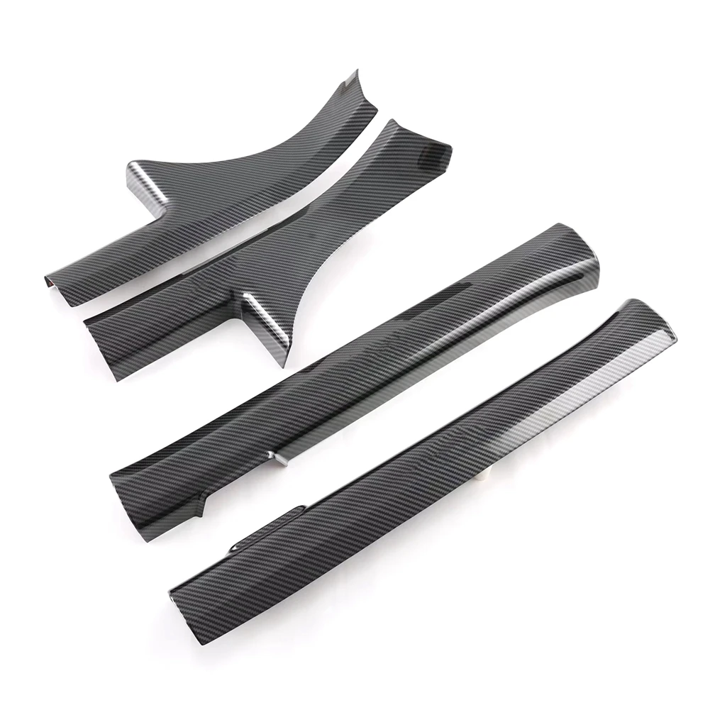 

For to BYD Seal Modified Carbon Fiber Doorsill Bar Welcome Pedal ABS Plastic Upper Doorsill Bar