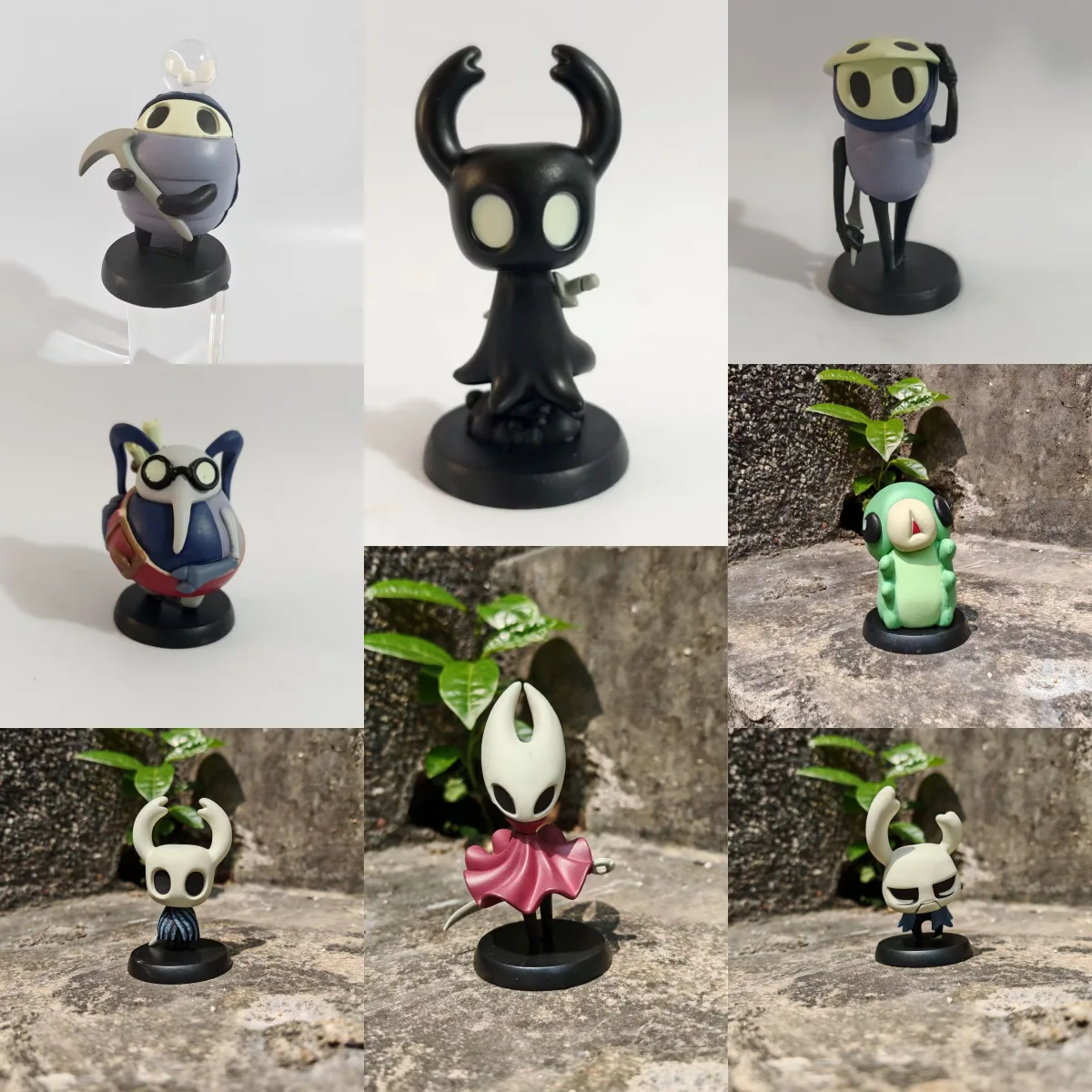 

Набор фигурок Hollow Knight Q Version из 8 штук — Quirrel, Hornet, Zote, Grub, милые аниме-модели в штучной упаковке, игрушки из ПВХ, коллекционные настольные игрушки