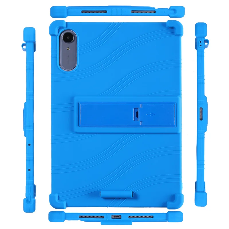 Heavy Duty Shockproof Case for Lenovo Idea Tab Pro Gen 2 13 TB390FU, Thick Bumper with Kickstand, Multiple Colors