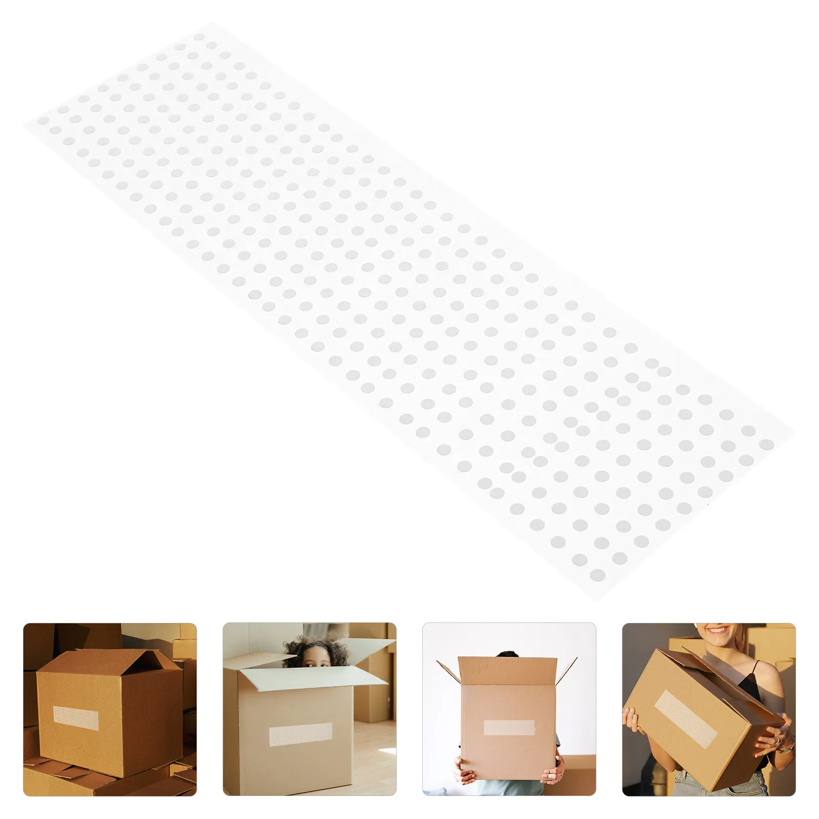 

1000Pcs Color-Changing Waterproof Indicator Labels Stickers Round Dot Circle for Logistics Cargo Transfer Transportation