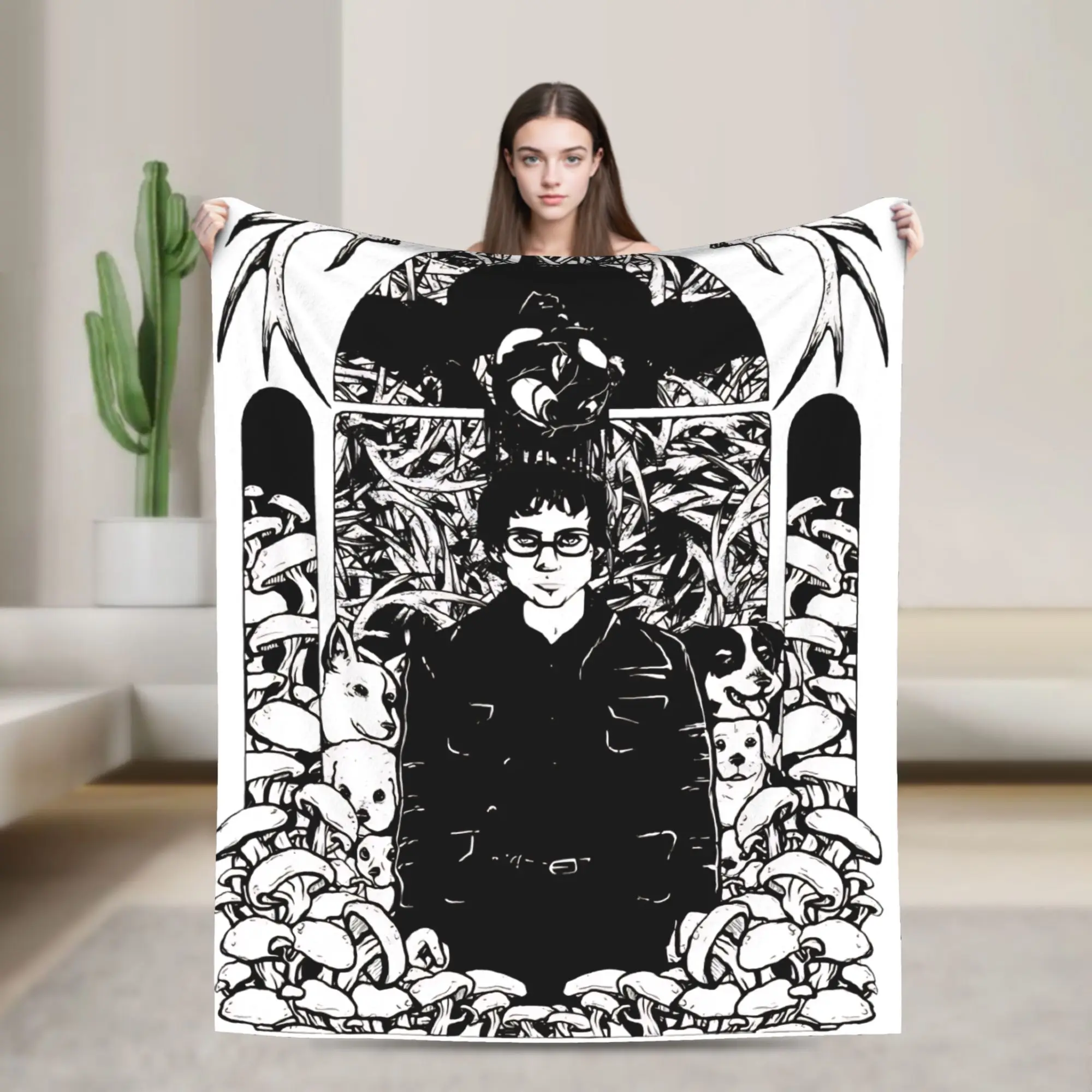 Will Graham 2  Blanket Coral Fleece Plush Decoration  Portable Lightweight Throw Blanket for Bed Outdoor Plush Thin Quilt
