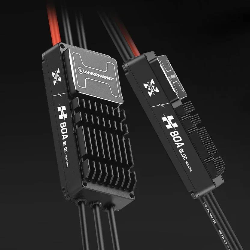 جهاز التحكم الإلكتروني في السرعة Hobbywing XRotor Pro H80A 14S صغير الحجم وخفيف الوزن BLDC ESC 80A