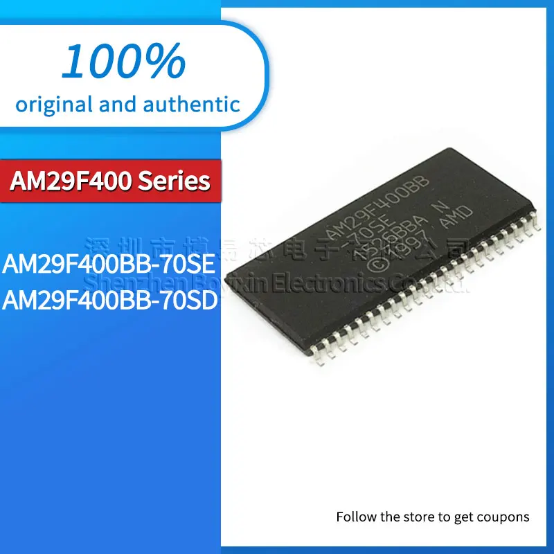 

AM29F400BB-70SE AM29F400BB-70SD Black plastic housing