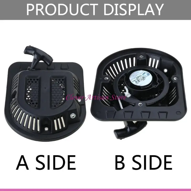 E06B Pull Start Retroced Starter para 96cc 97cc 98cc 2.8hp Baja Mini Bike 4 Stroke 6HP Motor GO GO KART Bike Generator césped