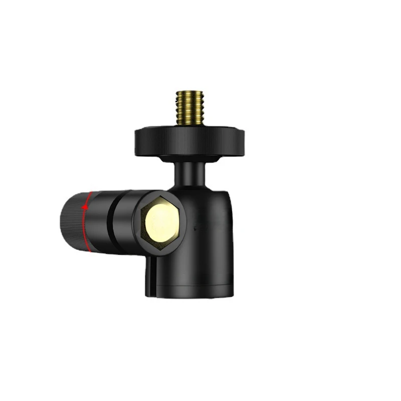 1/4 interface Screw Mini Gimbal Head Tripod Mount Camera Head Adapter Ball Tripod Bracket For DSLR DV Cameras Photography